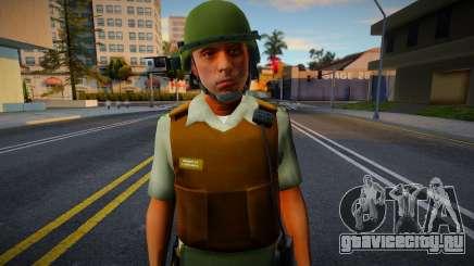 New skin cop v3 для GTA San Andreas