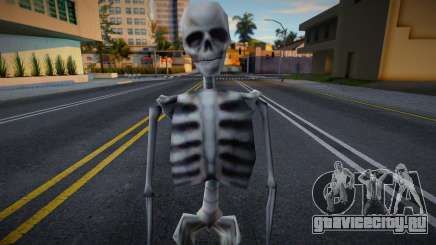 Скелет Хэллоуин для GTA San Andreas