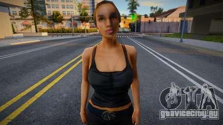 Catalina Upscaled Ped для GTA San Andreas
