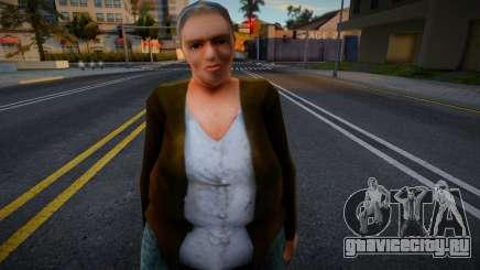Hfost Upscaled Ped для GTA San Andreas
