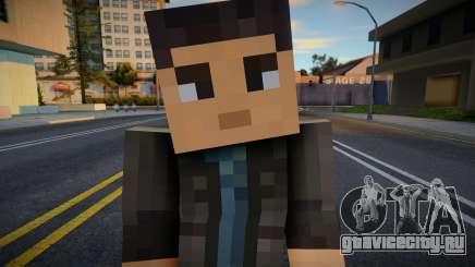 Triboss Minecraft Ped для GTA San Andreas