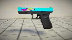 Desert Eagle Blue and Black для GTA San Andreas