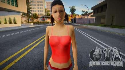 Nurgrl3 Upscaled Ped для GTA San Andreas