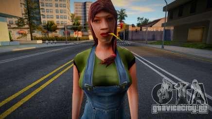 Cwfyhb Upscaled Ped для GTA San Andreas