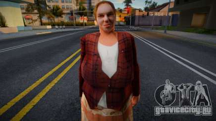 Swfost Upscaled Ped для GTA San Andreas