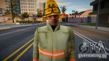 Lafd1 Upscaled Ped для GTA San Andreas