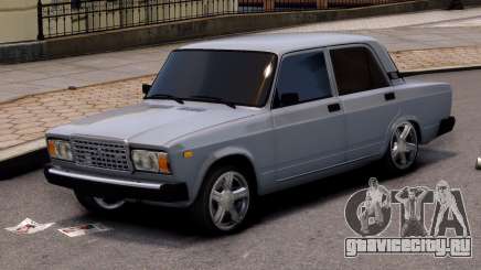 Vaz 2107 Grey для GTA 4