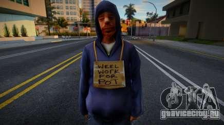 Swmotr5 Upscaled Ped для GTA San Andreas