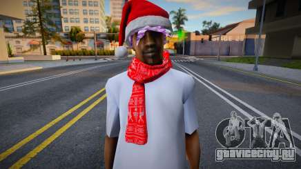 Ballas1 - New Year Skin для GTA San Andreas