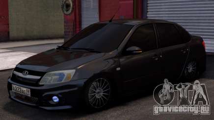 Lada Granta Sport Black для GTA 4