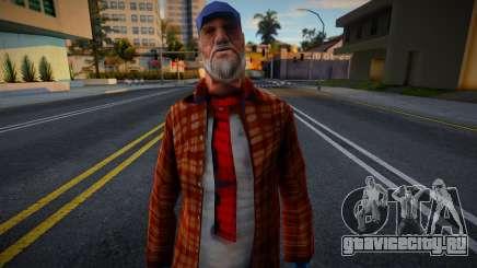 Swmotr4 Upscaled Ped для GTA San Andreas