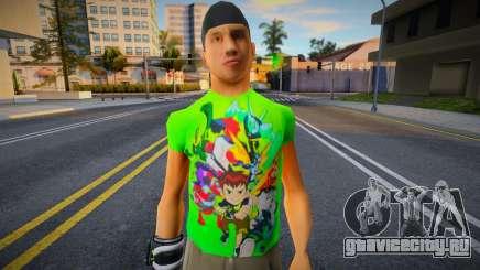 Thug Ben10 T-Shirt (id122) для GTA San Andreas