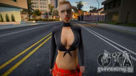 Wfypro Upscaled Ped для GTA San Andreas