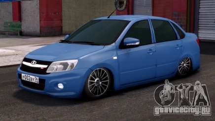 Lada Granta Sport Blue для GTA 4