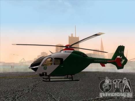 Helicoptero de Carabineros de Chile для GTA San Andreas