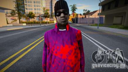 Ballas 3 Zombie для GTA San Andreas