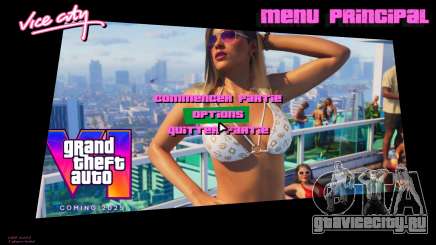 Меню GTA 6 для GTA Vice City