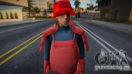 Maccer Senju clan armor skin from naruto для GTA San Andreas