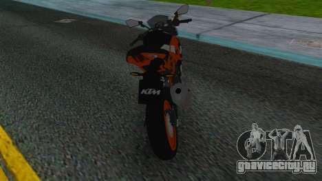 KTM RC 390 для GTA Vice City