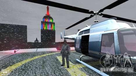 GTA 4 Rotterdam Tower Holiday Lights для GTA 4
