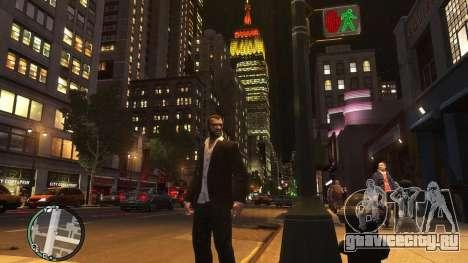 GTA 4 Rotterdam Tower Holiday Lights для GTA 4