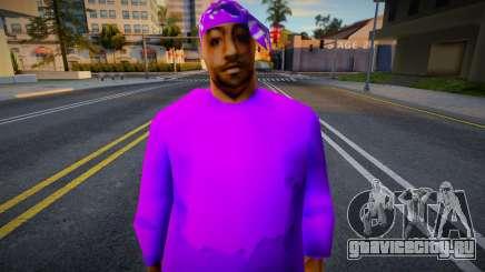 Grove ST (Ballas Outfit) v1 для GTA San Andreas