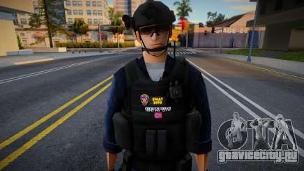 RETEXTURE BY AMIINATORE SWAT SFPD для GTA San Andreas