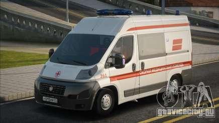 Fiat Ducato Скорая Помощь для GTA San Andreas