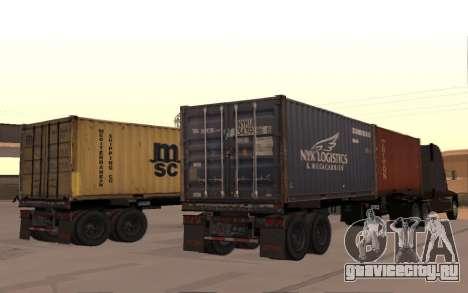 XTRA Container Chassis Trailer 40ft 1988 для GTA San Andreas