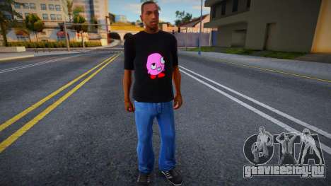 Shirt Kirby для GTA San Andreas