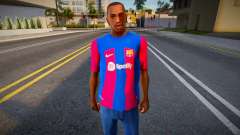 Barcelona 2023 Home Shirt для GTA San Andreas