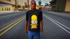 Homer Simpson Shirt для GTA San Andreas