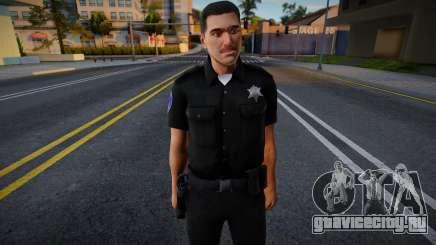 Sfpd1 with facial animation для GTA San Andreas