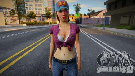 Dwfylc2 HD with facial animation для GTA San Andreas
