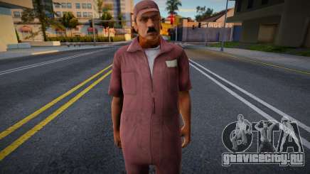 Janitor HD with facial animation для GTA San Andreas