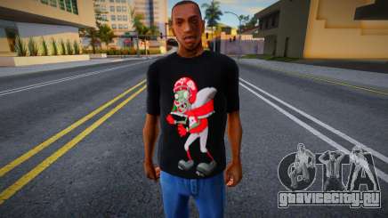 Zombie de plantas vs Zombie Shirt для GTA San Andreas