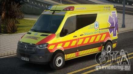 Mercedes Benz Sprinter 2018 Magyar Mentő для GTA San Andreas