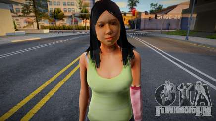 Ofyst HD with facial animation для GTA San Andreas