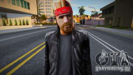 Bikerb HD with facial animation для GTA San Andreas