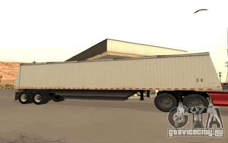 Jet double hopper bottom grain trailer 1990 для GTA San Andreas