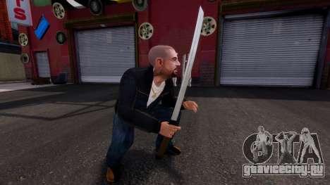 Long Katana(Japanese Sword) для GTA 4