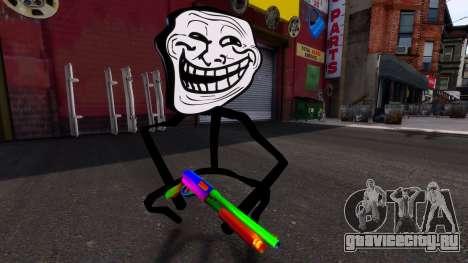Rainbow Shotgun для GTA 4
