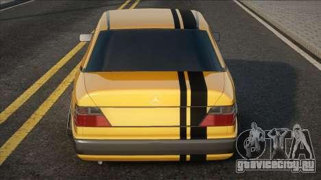Mercedes-Benz W124 Yellow для GTA San Andreas