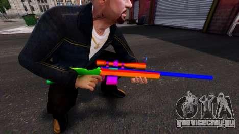 Rainbow Rifle для GTA 4