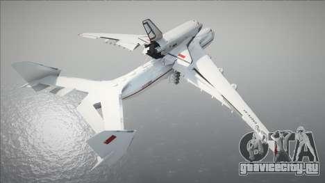 Antonov An-225 Mriya (USSR Livery) для GTA San Andreas