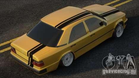 Mercedes-Benz W124 Yellow для GTA San Andreas