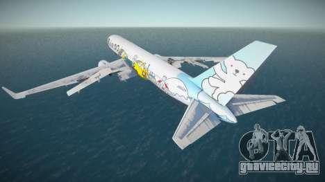 Boeing 767-300ER Air Do Beardo Hokkaido Jet для GTA San Andreas