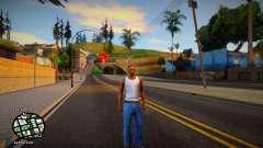 Показывать название локации возле радара для GTA San Andreas