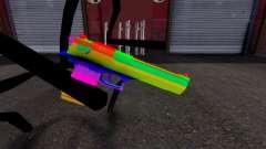Raibow Desert Eagle для GTA 4