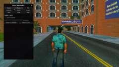 Cheat Menu by Grinch v3.2 для GTA Vice City